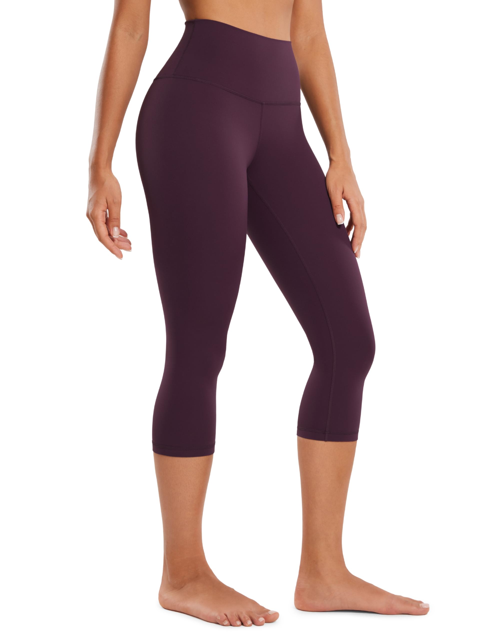 CRZ YOGA Damskie legginsy Butterluxe z wysokim stanem i 19 cali - spodnie do jogi Butter Soft Capris