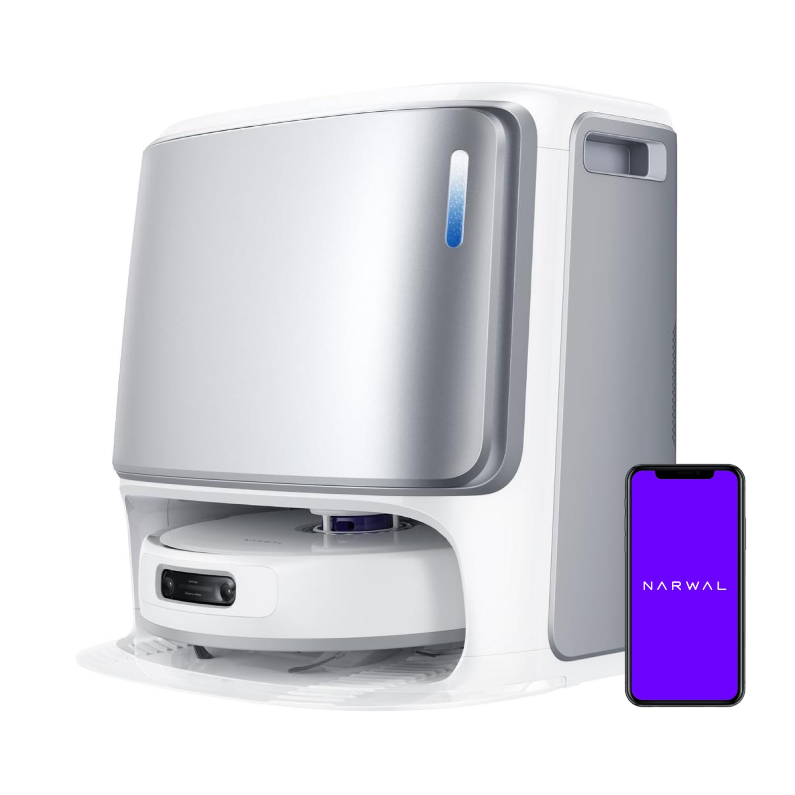 【美品】NARWAL Freo Z Ultra NARWAL Freo Z Ultra Robot Vacuum Cleaner and Mop in Galaxy Silver