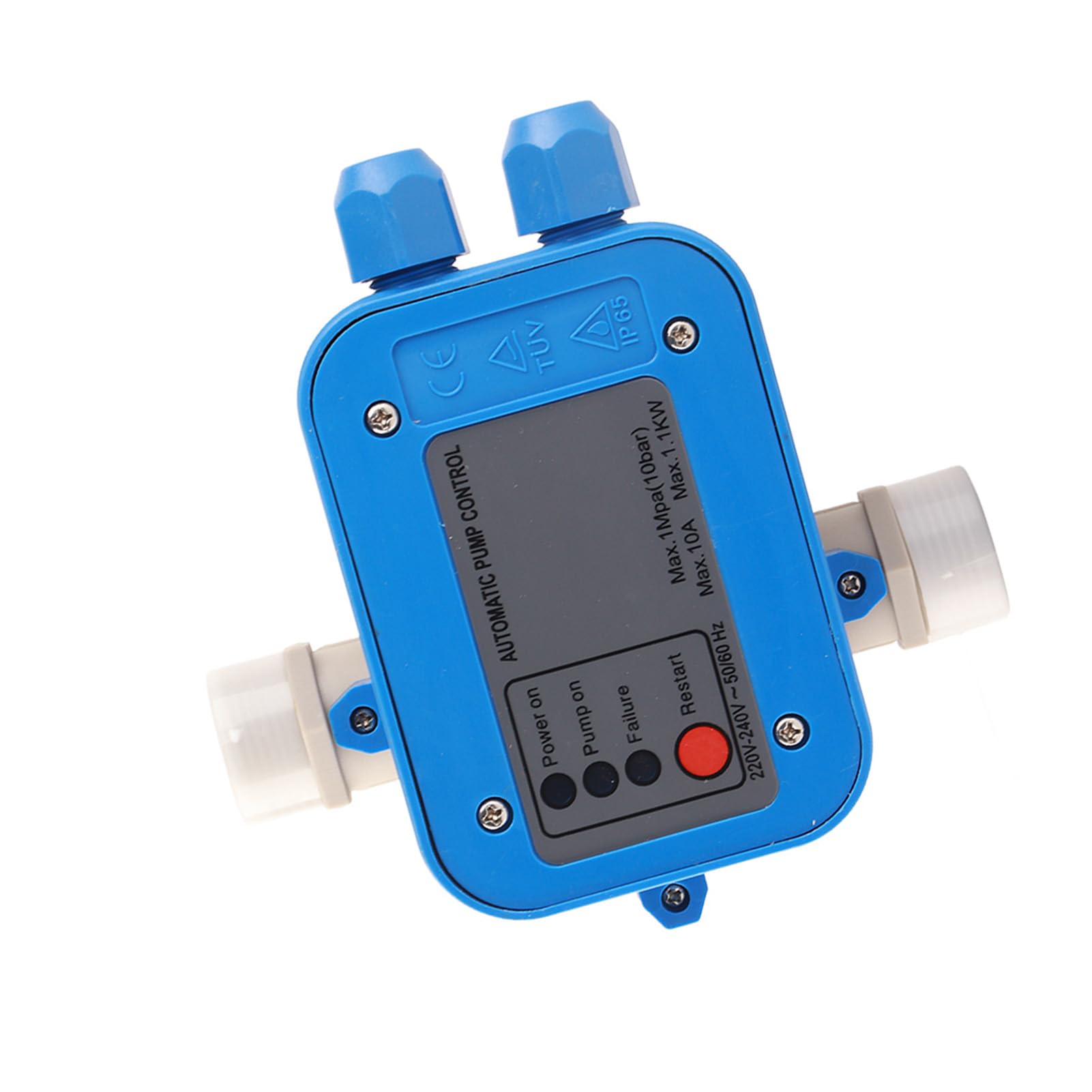 Pressostato Automatico per Pompa Acqua, 1,1 KW, Regolatore Automatico con Controllo Pressione Costante per Pompe Elettriche