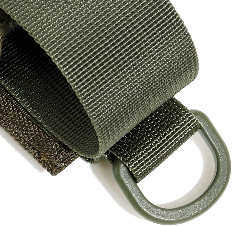 Tactical Flashlight Holster MOLLE Torch Holder MK4 OC/Mace Pepper Spray Canister Carrier EDC Flash Light Pouch Multitool Case with Strap&Snap Clip for Duty/Combat Belt Backpack Vest Chest Rig - Image 9