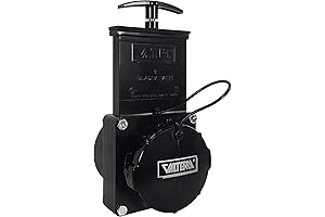 Valterra 3" Stainless Steel Twist-On RV Waste Valve