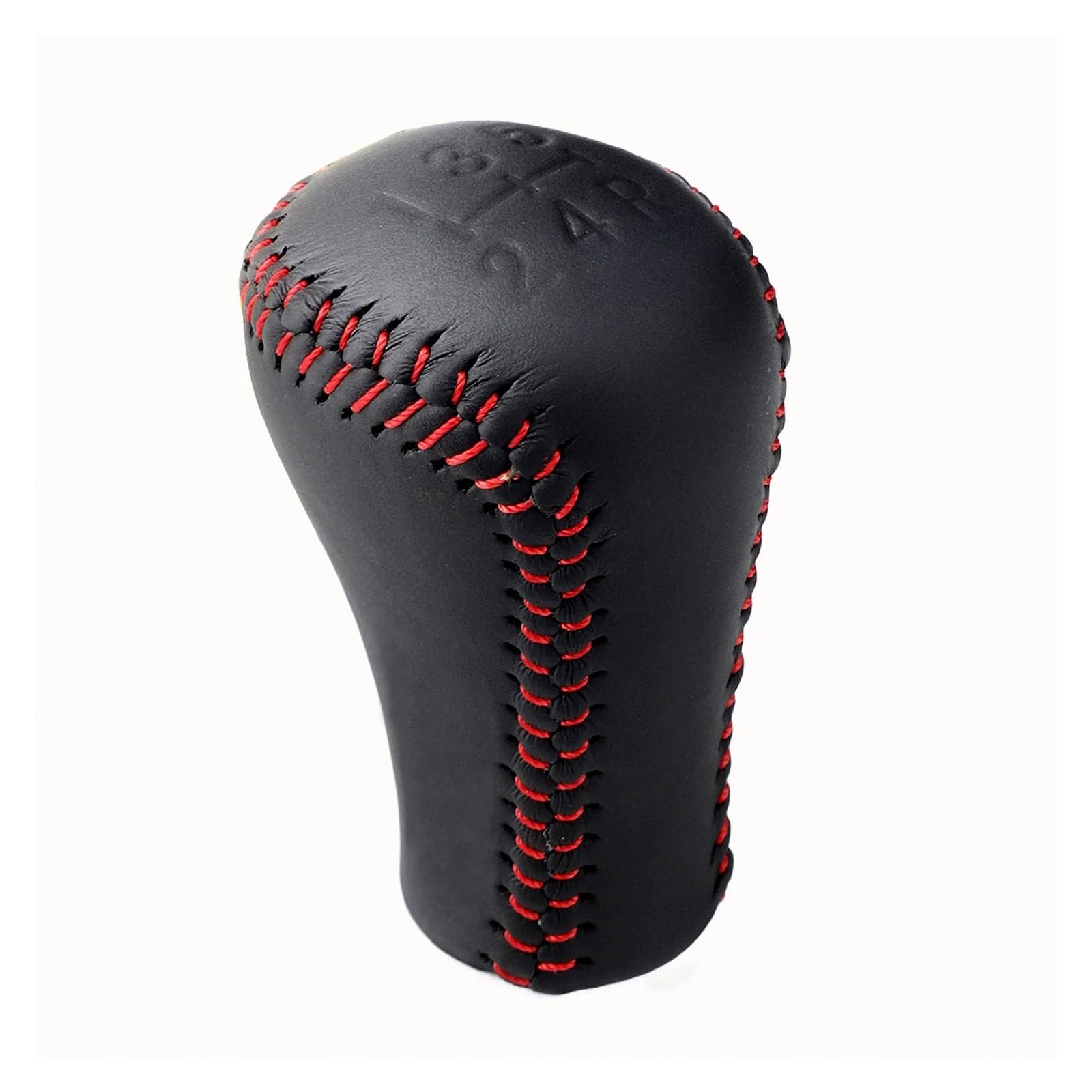 Mkgkacvcpt Black Shift Lever Knob For Toyota For Trd Pu Leather Stylish