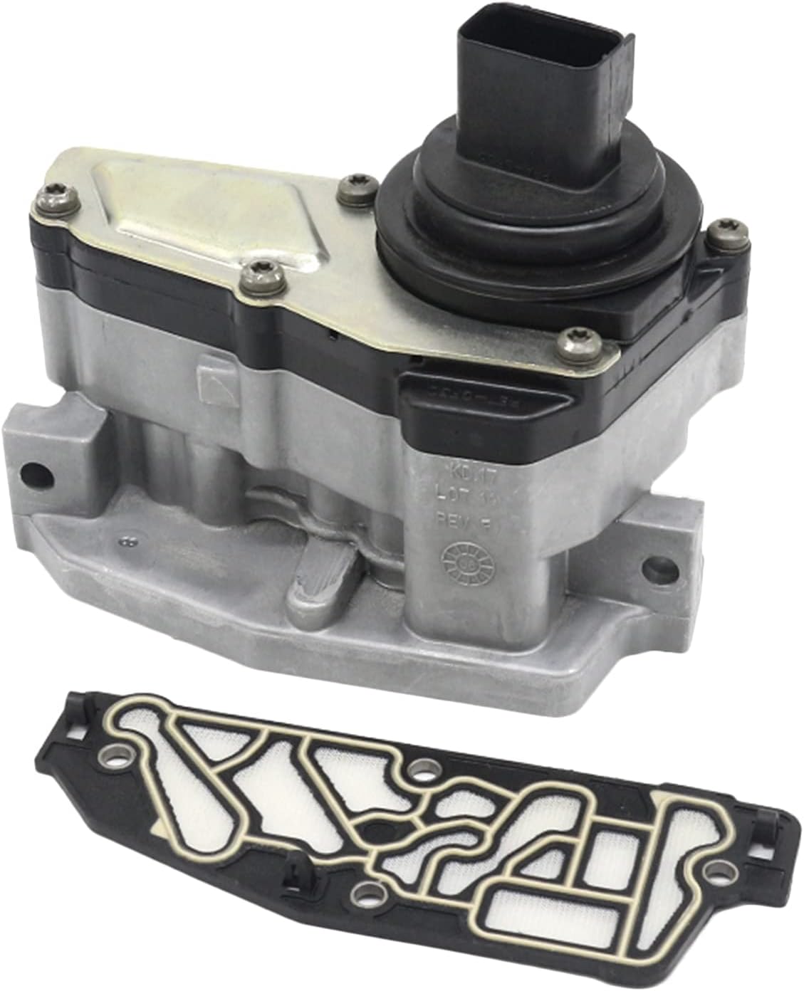 42RLE 04800171AA Transmission Solenoid Block w/Gasket Compatible with Chrysle-r Dodg-e Jee-p Wra-ngler Lib-erty Ram Dak-ota Chall-enger 2003-UP