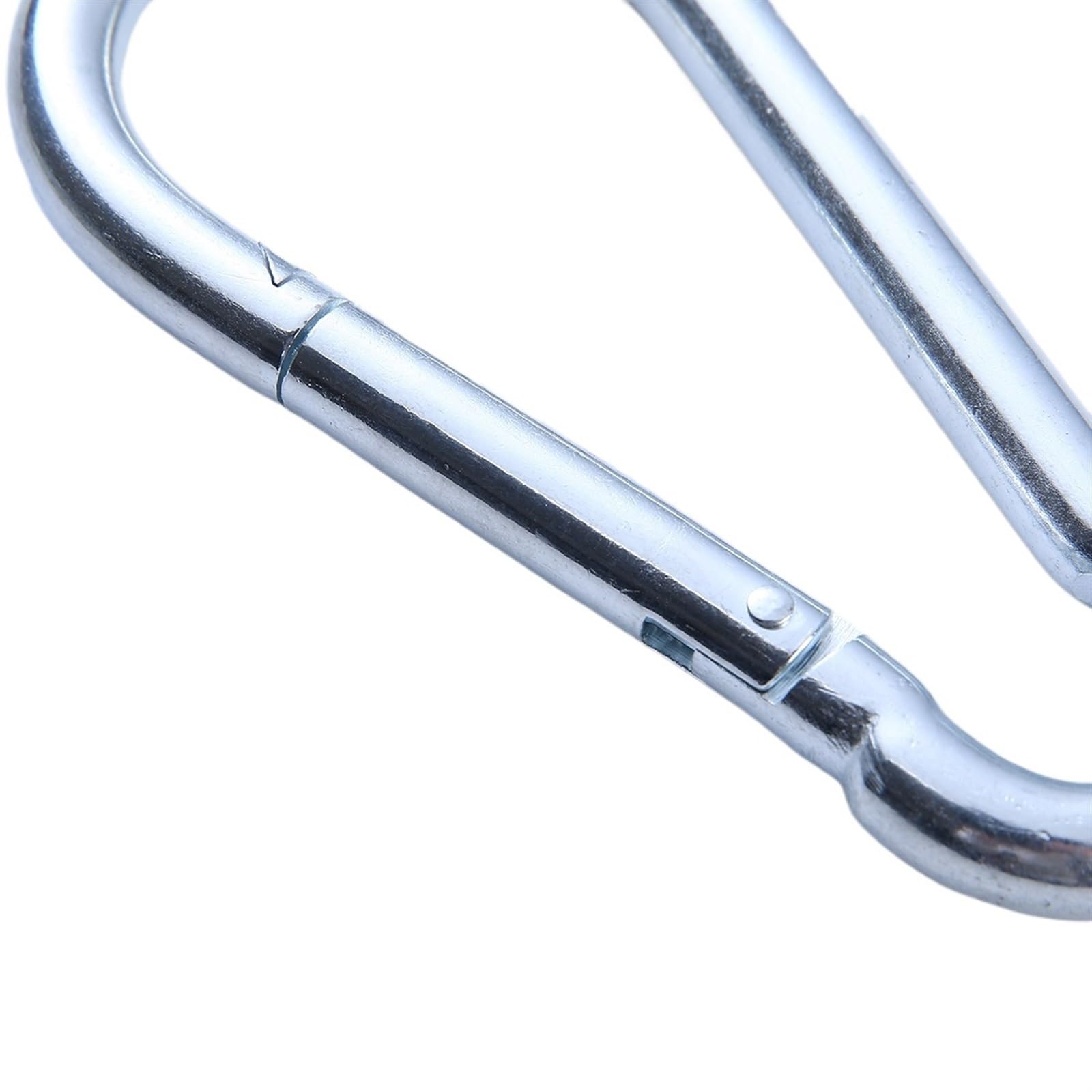 Moschettone 1/4PCS Portachiavi Moschettone con moschettone Clip Portachiavi Gancio di Collegamento rapido Resistente for Viaggi in Campeggio per Corde Ganci per Catene