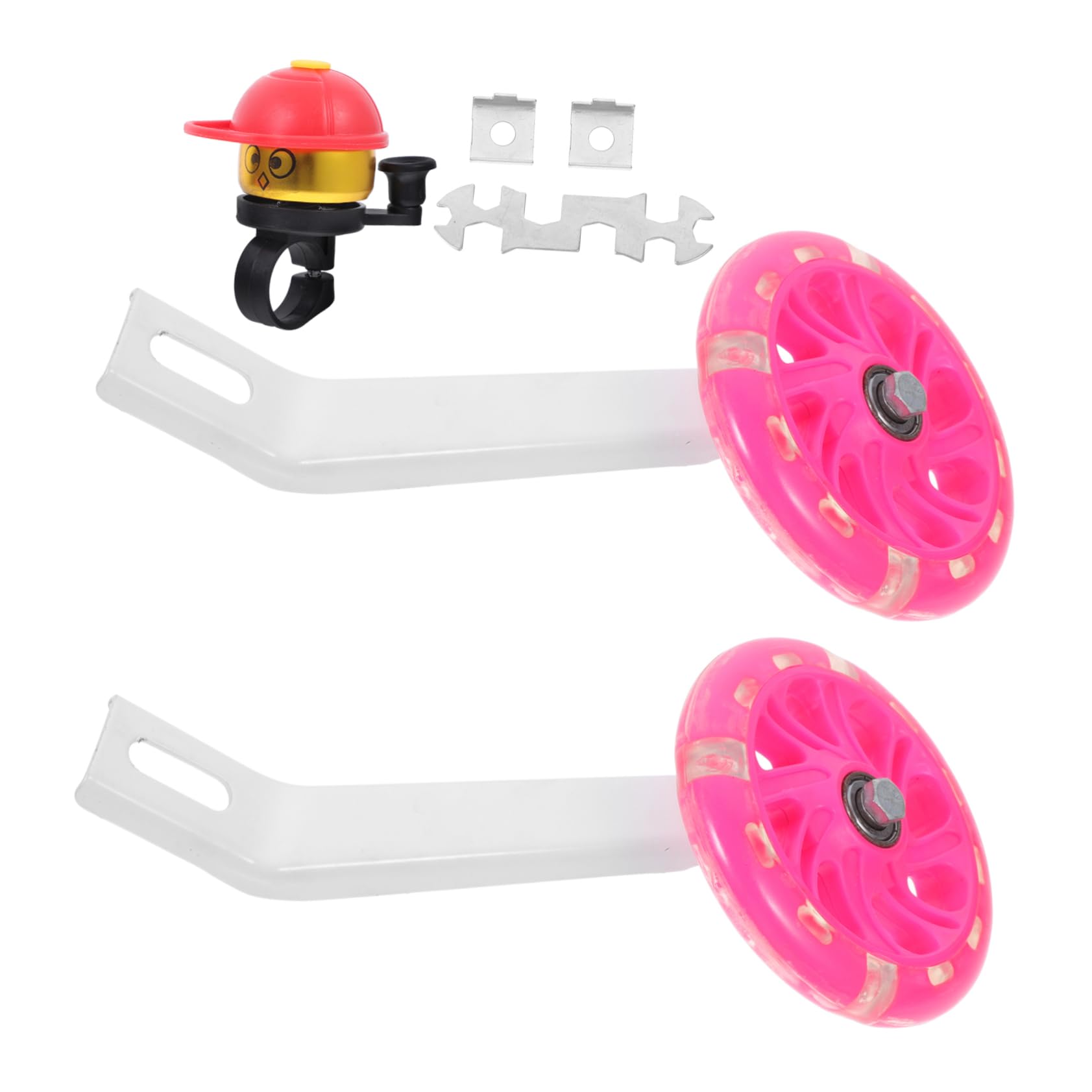 Ruedas De Entrenamiento para Bicicleta Infantil De Ruedas Estabilizadoras De Equilibrio con Soporte para De Apoyo