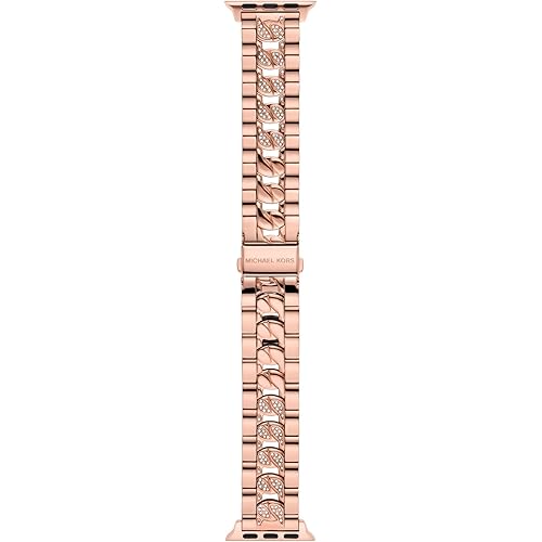 Michael Kors Interchangeable Watch Band Compatible with Your 38mm/40mm/41mm Apple Watch- Straps for use with Apple Watch Series 1,2,3,4,5,6,7,SE
