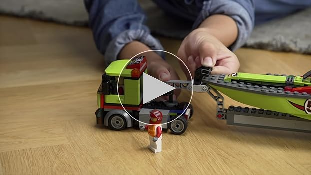 Amazon.co.jp: レゴ(LEGO) シティ レースボート輸送車 60254