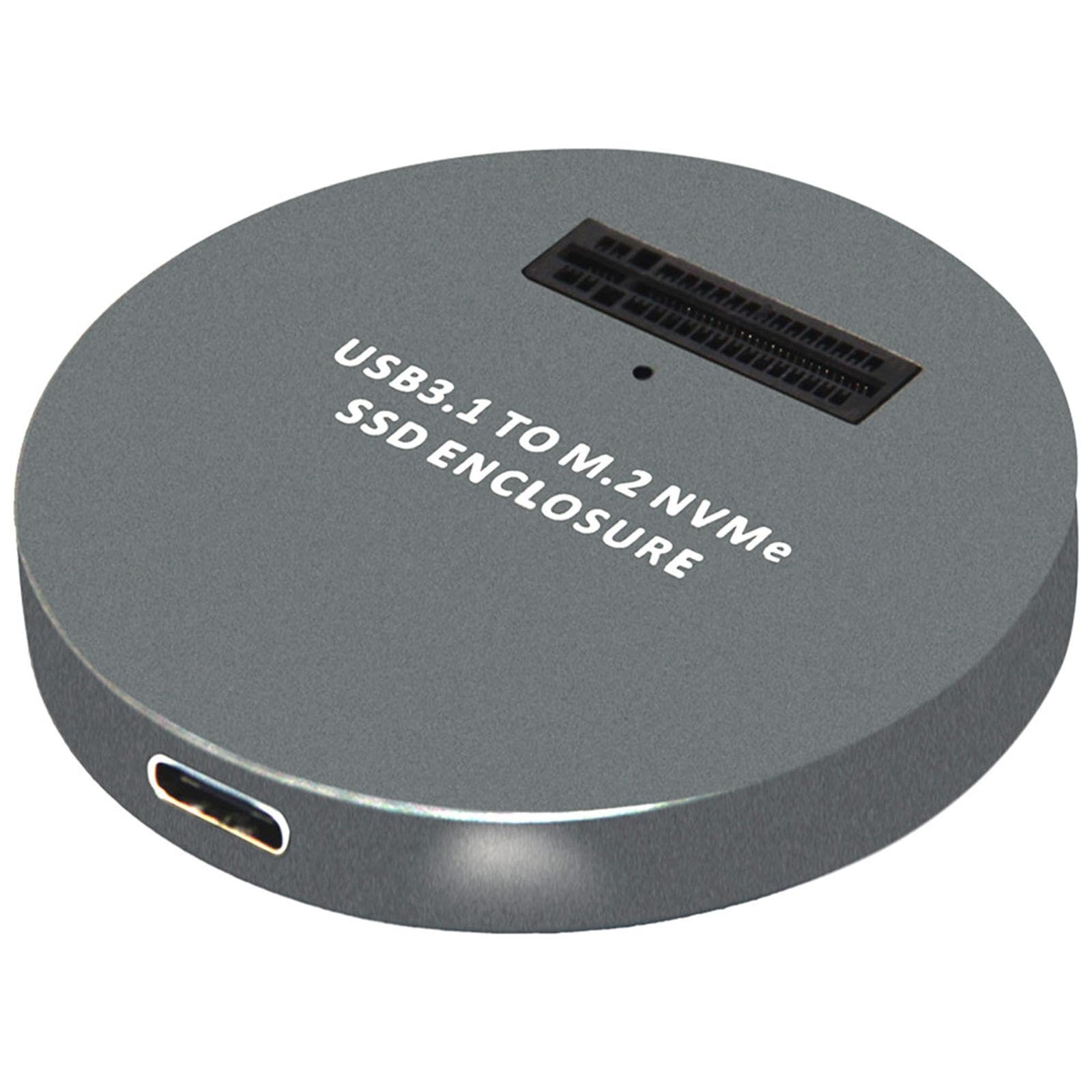 Obudowa M.2 NVMe SSD na USB 3.1 10 Gb/s zewnętrzny dysk półprzewodnikowy USB 3.0 połączenie typu C komputer Sullpies MOUDOAUER