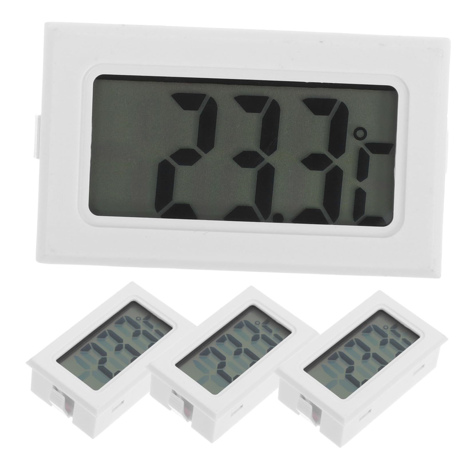 ibasenice Digital Temperature Room Temperature Gauge Mini for House Rv Easy Installation