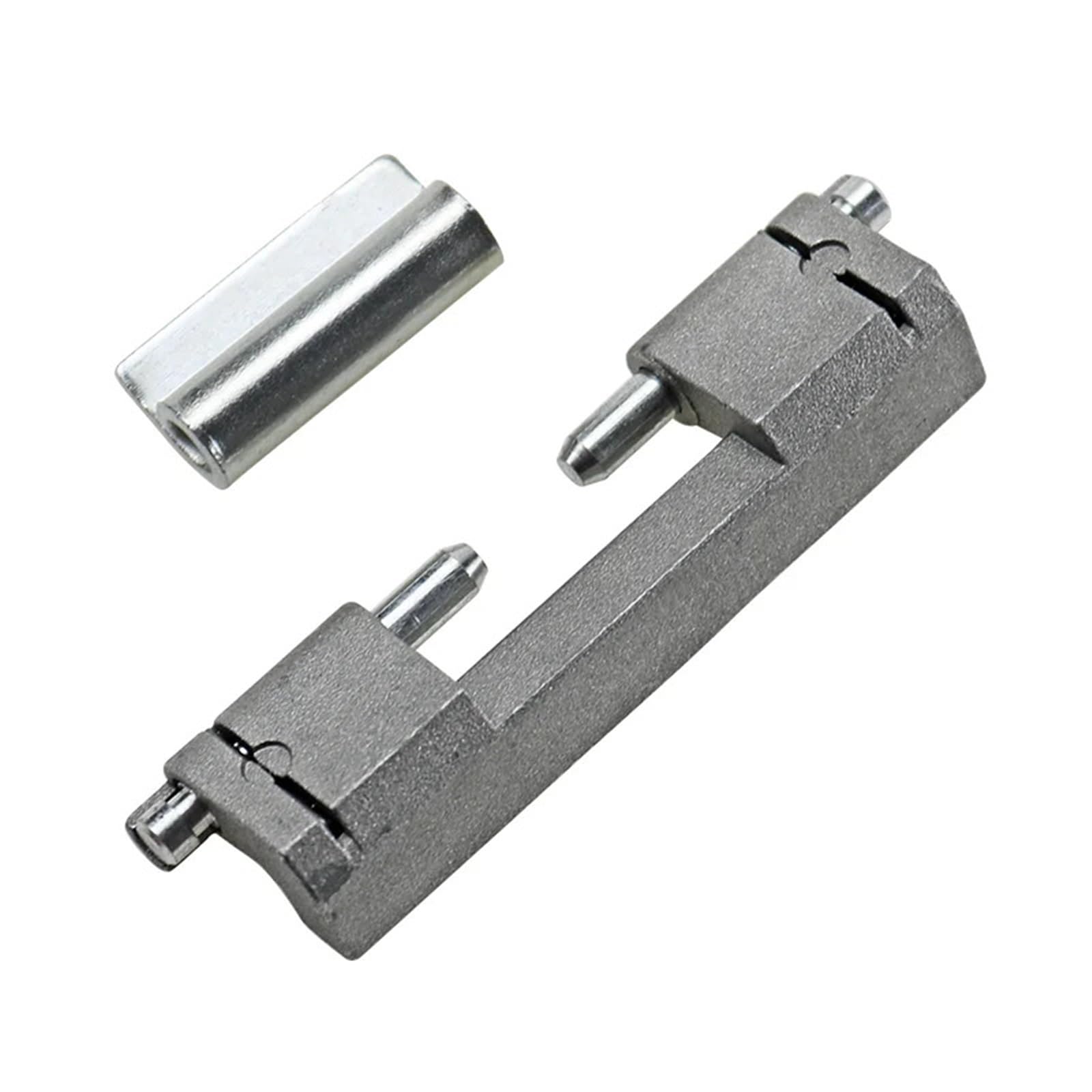 Zinc Alloy Double Nail Detachable Hinge Machinery Equipment Cabinet Door Hinge 1Pcs