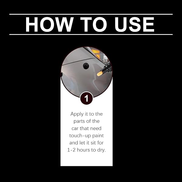 BAOSROY Carfix Penna Antigraffio,Rimuovi Graffi Auto,Penna Ritocco Carrozzeria,All Cars Magic Pen,Penna Antigraffio,Pen Riparazione Graffi Auto Moto,Impermeabile Asciugatura Rapida,(1pc) - 5