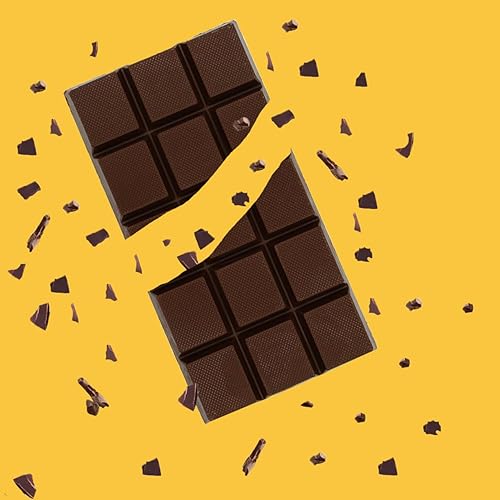 Miniatura 7 de The Dreidel Company Barra para hornear con revestimiento de corteza de almendras de chocolate con leche, revestimiento de caramelo, revestimiento de