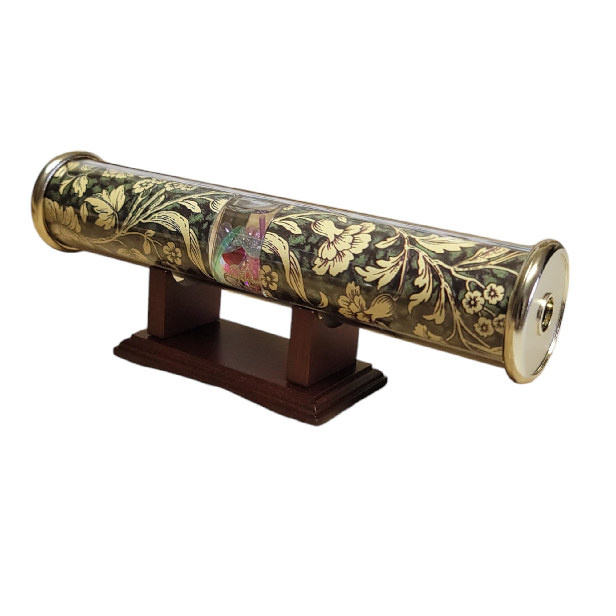 Findlavender Kaleidoscope - with Cradle - Revolving Head Map - Great Decoration for The Office of Home (Green)
