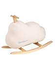 FUN.COM Children's Care Bears Cloud Rocker | Foam and Polyester Rocking Horse with Wooden Frame, Rockers, and Grips