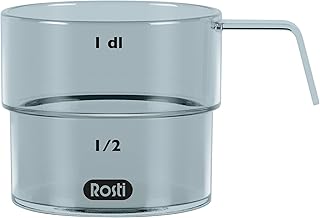 25294-CN 6P Measuring Cup, Mensura, 3.4 fl oz (100 ml), Dusty Blue