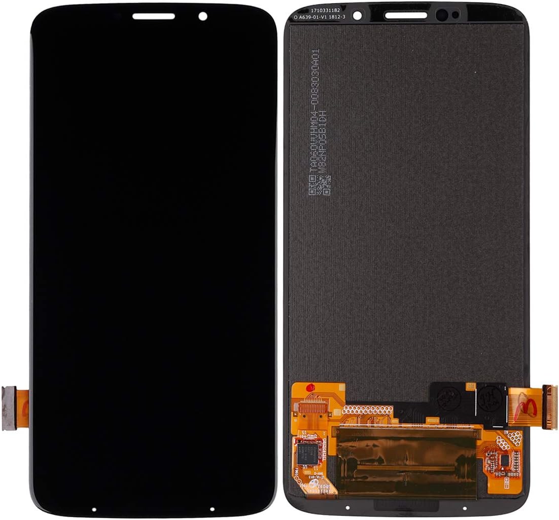 LCD Display Compatible with Motorola Moto Z3 Play XT1929-1 XT1929-3 XT1929-4 XT1929-5 XT1929-6 XT1929-6M XT1929-8 XT1929-15 XT1929-17 Touch Screen Display + Tools (Black)