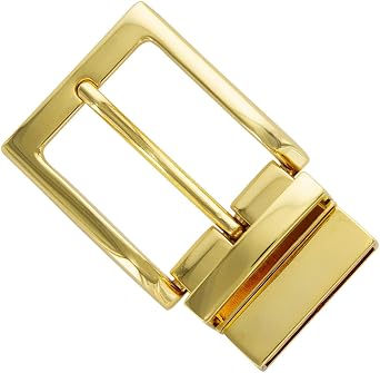 Belt Buckle Replacement Buckle Classic Reversible Buckle fits 1-3/8 inch 35mm wide Belt Strap