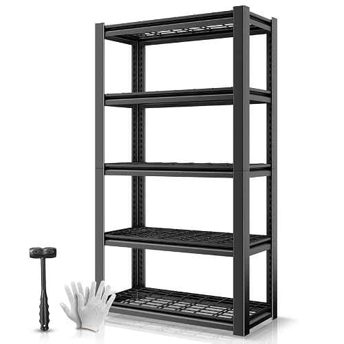 Auto Dynasty 5-Tier 72 quot H product photo (Garage & Utility Shelving) — ScooterReviewPro review