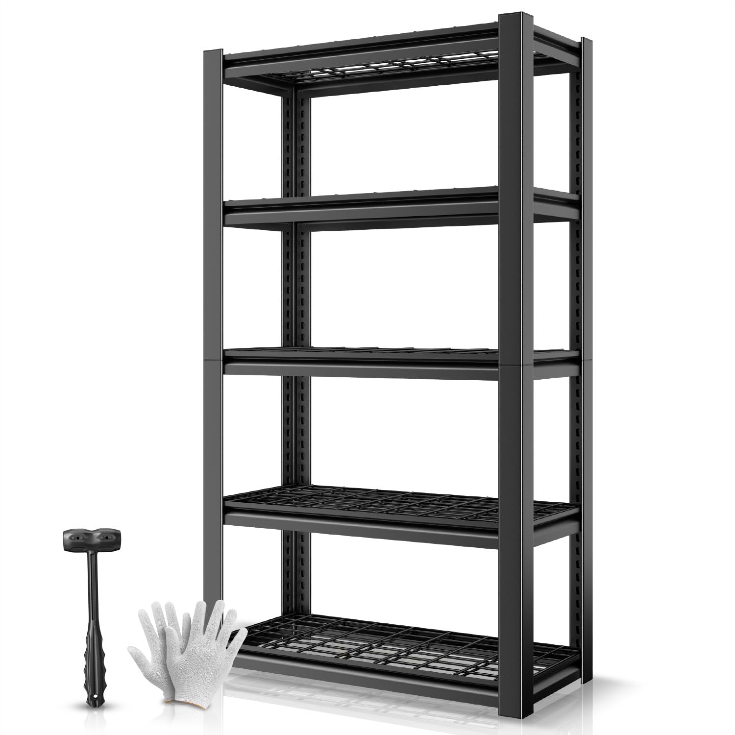 Auto Dynasty 5-Tier Storage Shelves