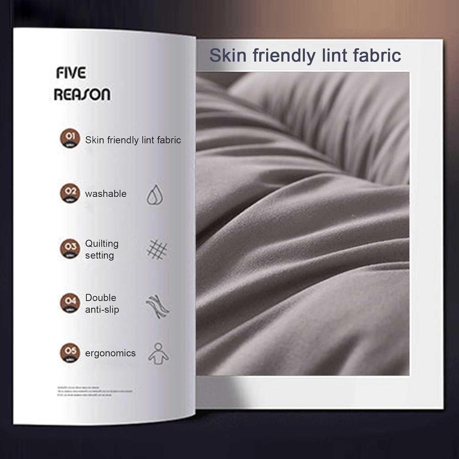 Futon pieghevole portatile migliorato per l'inverno ideale per la camera da letto degli studenti tavolo e salvaspazio Sp Solut