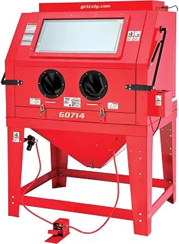 Grizzly Industrial G0714 - Sand Blasting Cabinet 24" x 48"