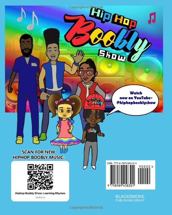 Vista 2 de Hip Hop Boobly Show Coloring & Activity Book
