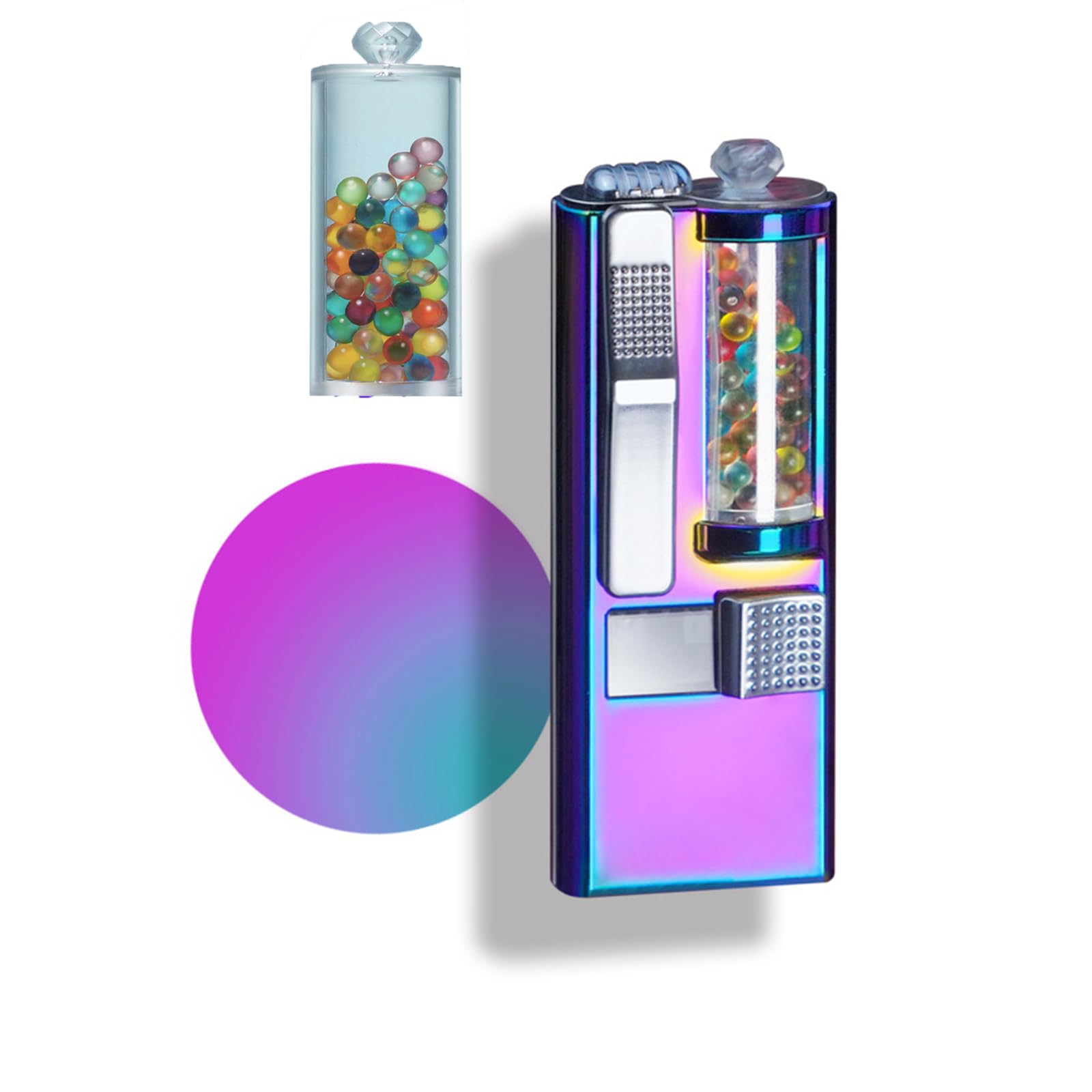 Menthol Cigarette Crush Balls Dispenser Cigarette Flavor Beads Dispenser  Cigarette Crush Balls Machine Cigarettes Flavored Explosive Mint Flavoured  Crushball (Cool purple + 100 mixed) : Amazon.ca: Health & Personal Care