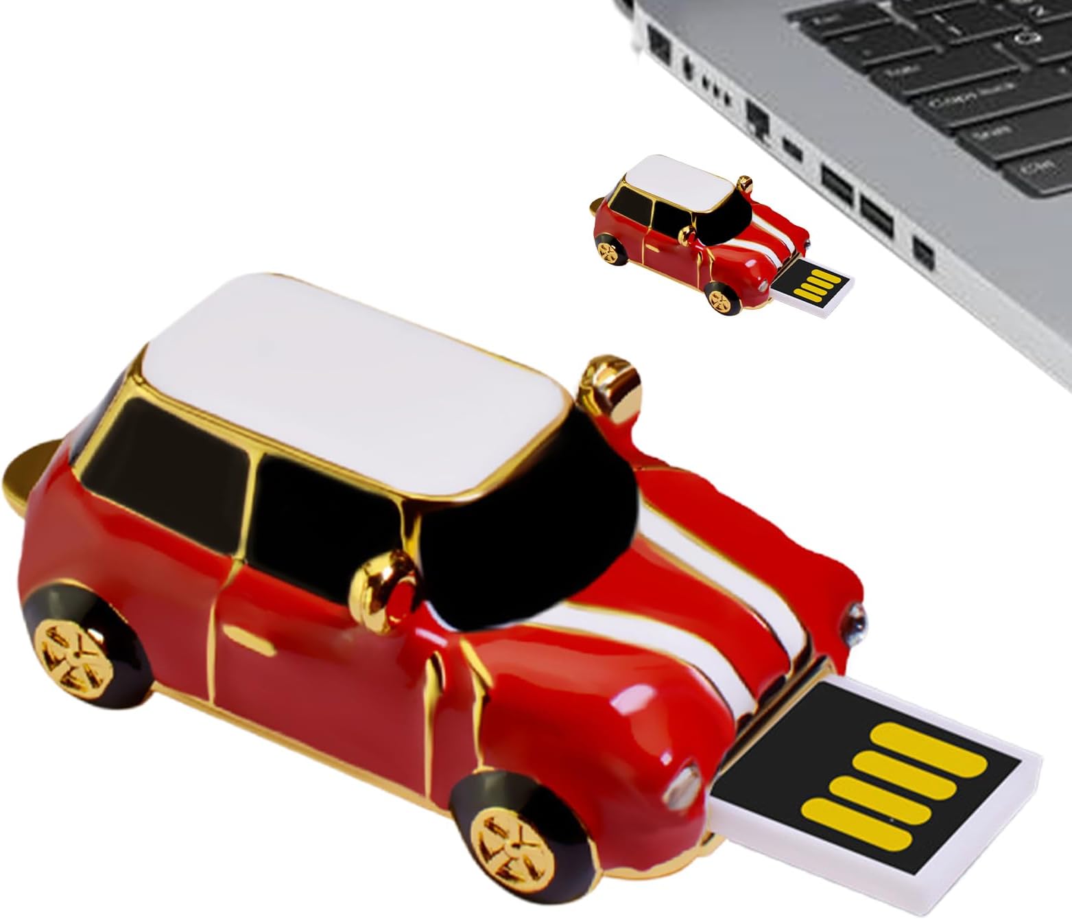 Pen Drive, Memory | 4 GB Portable Disk for Data Transfer Backup Photos Games Computer Laptop Tablet Phone