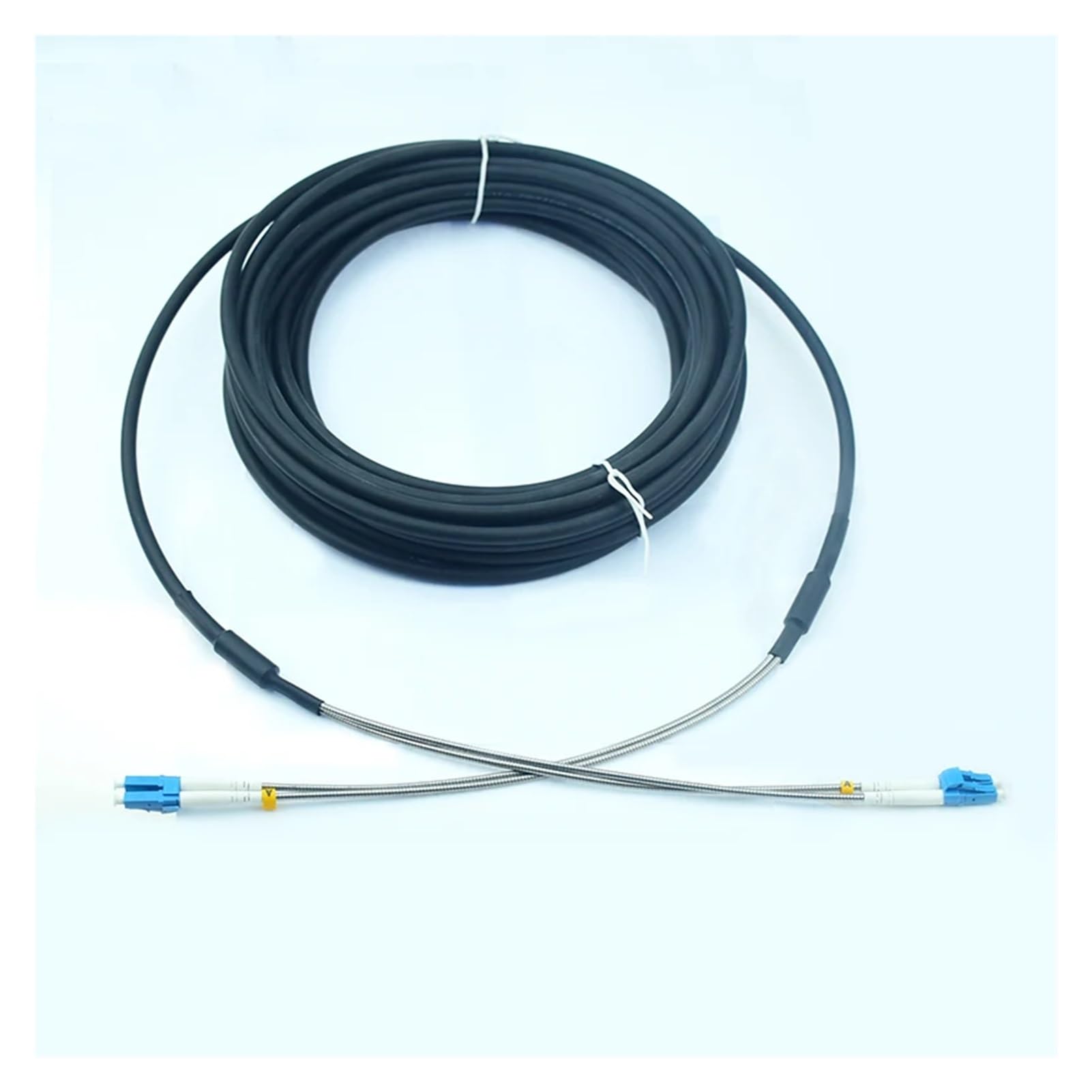 Cavo in fibra ottica per uso esterno, cavo patch, modalità singola, modalità singola, multimodale, 2 core, 1/2/3/5/10 m, LC (30 mm 3 PCS multimodale)