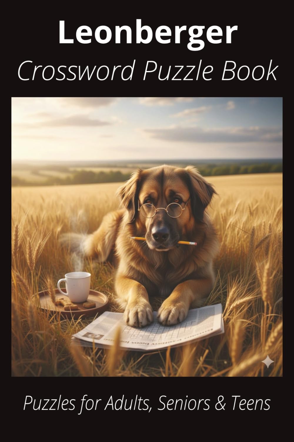 Leonberger Crossword Puzzle Book: Crossword Puzzles with Easy-to-Read Print About Leonbergers, Loyal Companions, Training, Fun Facts & More | 6x9”, ... Pet Lovers, Vacations, and Relaxing Moments