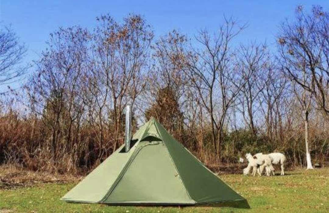 ワンポールテント 薪ストーブ利用可能 テントサウナ サ活 セルフロウリュ 