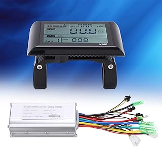 36/48V 500/750W Electric Bicycle Scooter Brushless Controller Kit, LCD Display Panel Kit with 9 Mosfet LCD‑S900 Meter