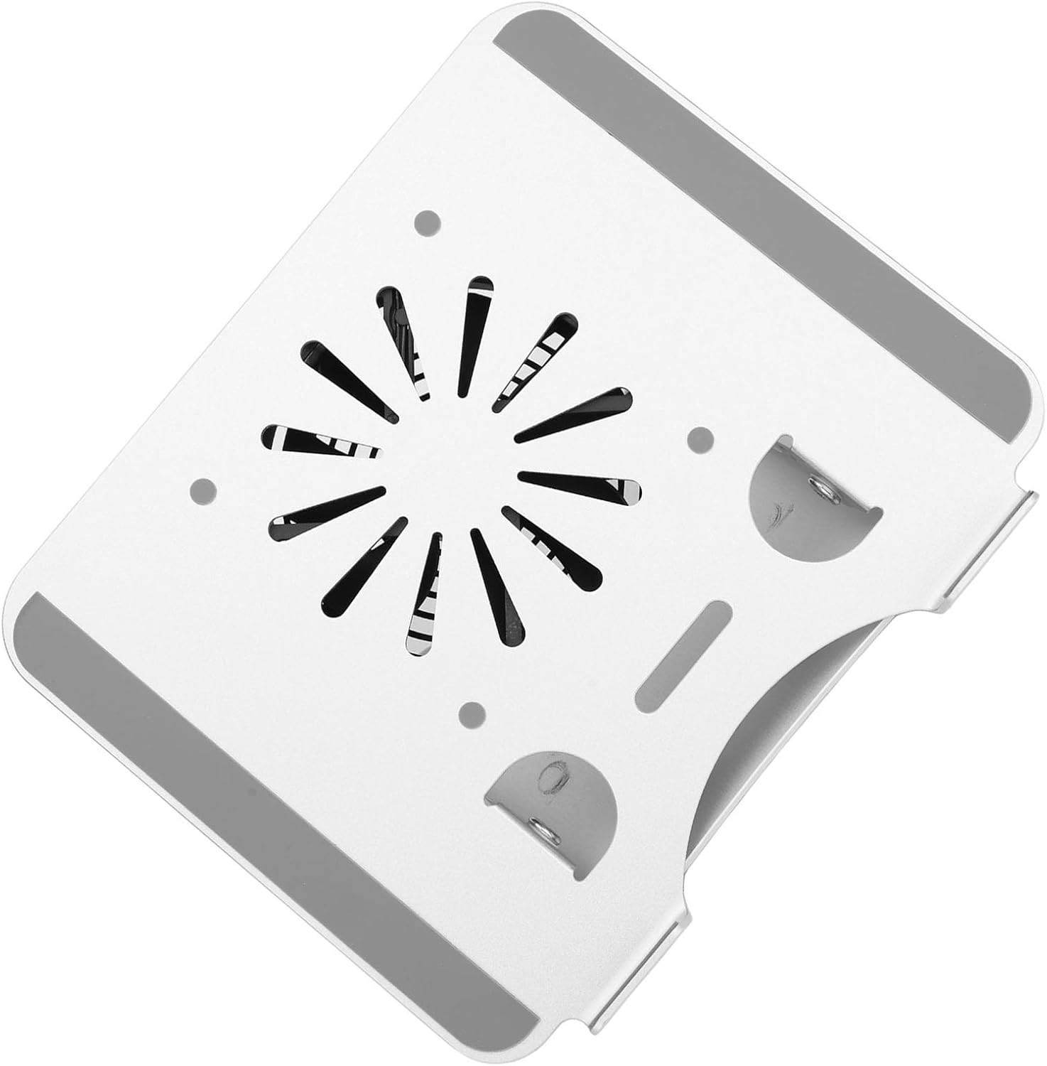 Laptop Cooler Stand 17in Aluminum Alloy Elevatable Foldable with USB Base Fan for Gaming and Work
