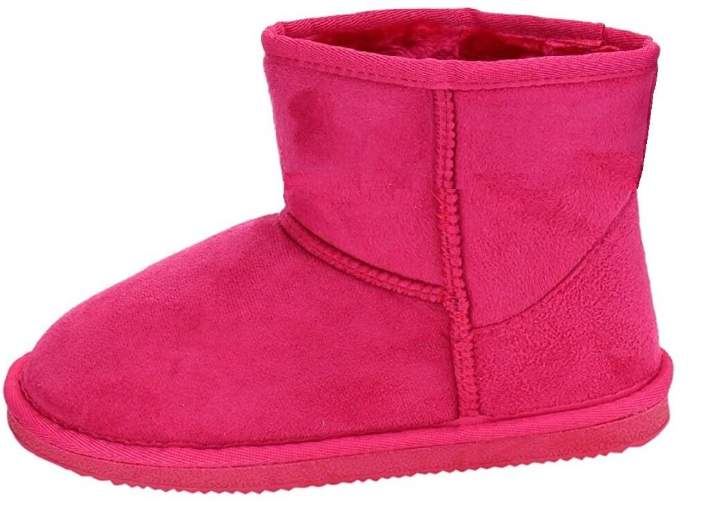 TruFox Kids Boys & Girls Mini Short Ankle Boot Soft Fur Lined Warm