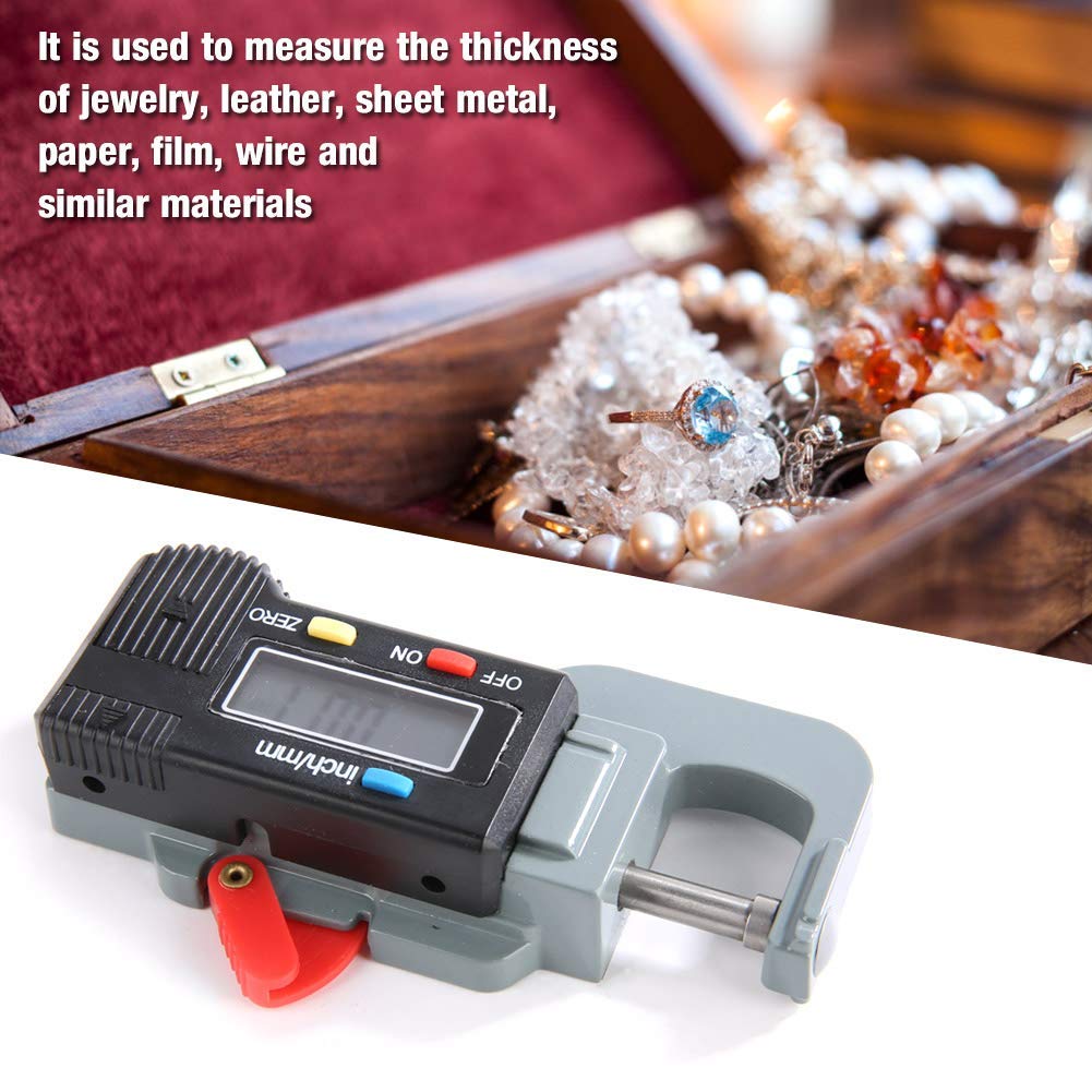 Digitales Dickenmessgerät 0–20 Mm – Mit LCD, Für Schmuck, Perlen & Co.