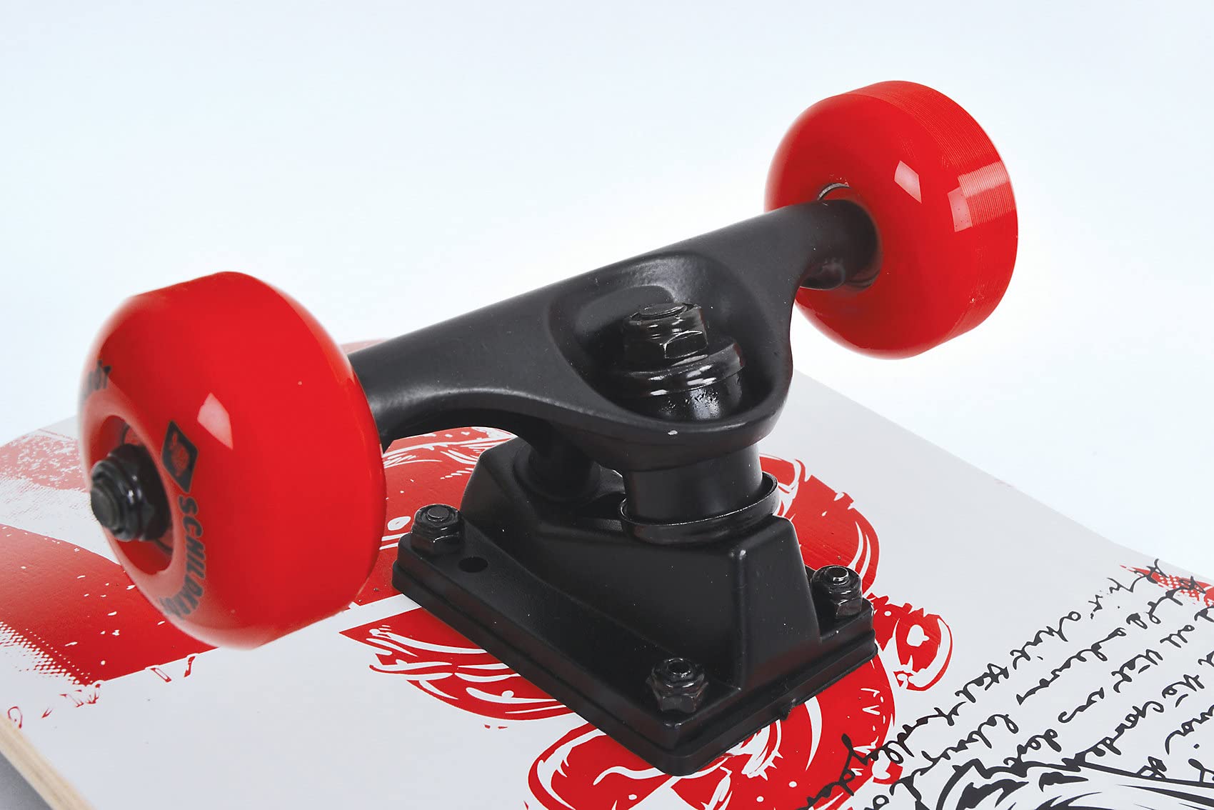 Schildkröt Skateboard Grinder 31´´, Premium Komplett-Board, konkave Deckform mit Doppel-Kick und Griptape, 9-lagiges Ahornholz, ABEC9 Kugellager