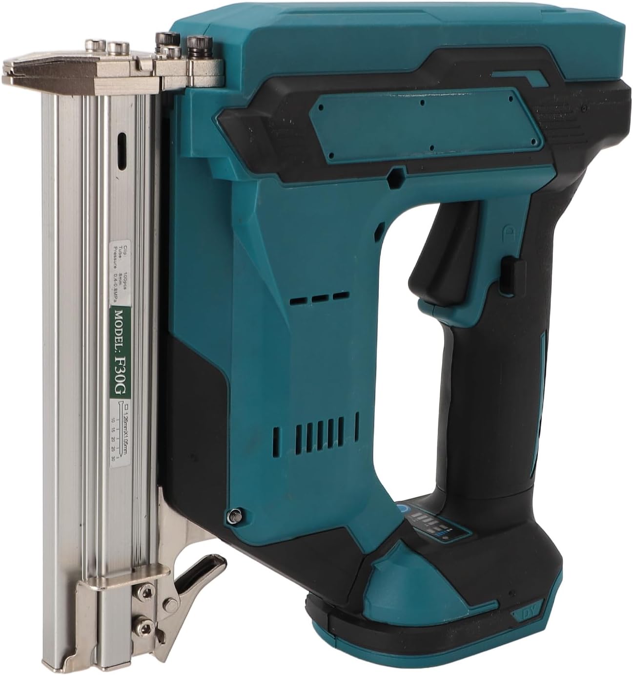 Fafeicy Cordless Brad Nailer, Battery Powered Stapler with Adjustable Depth, Impact Drive Technology for Woodworking Projects
