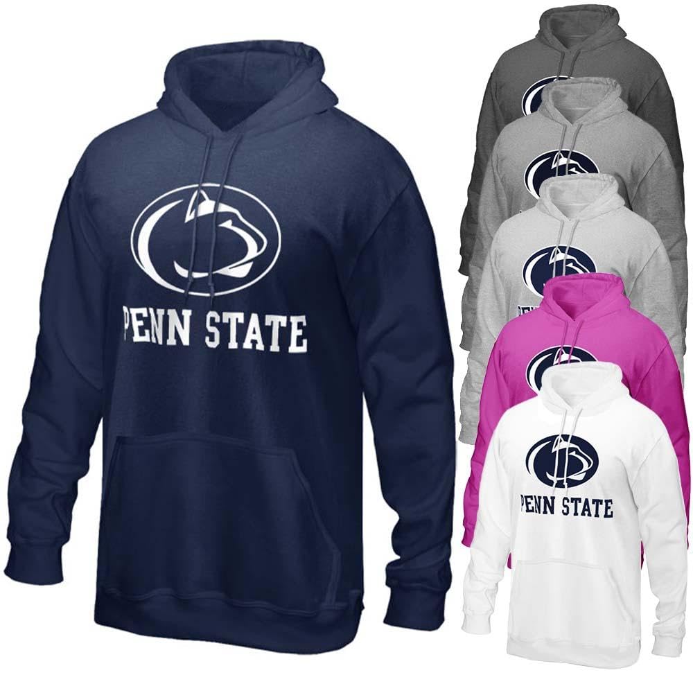 The Family Clothesline Penn State Officially Licensed Adult Logo Block Hoodie Sweatshirt Large Navy
