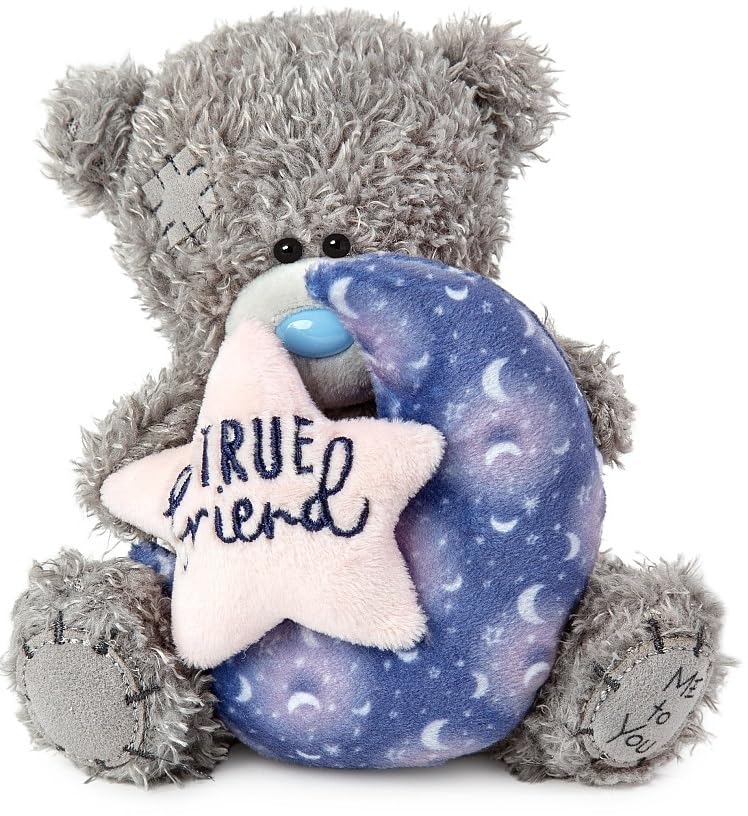 True Friend' Me to You Tatty Teddy 'True Friend' Moon and Stars Bear 13cm, Light - Image 3
