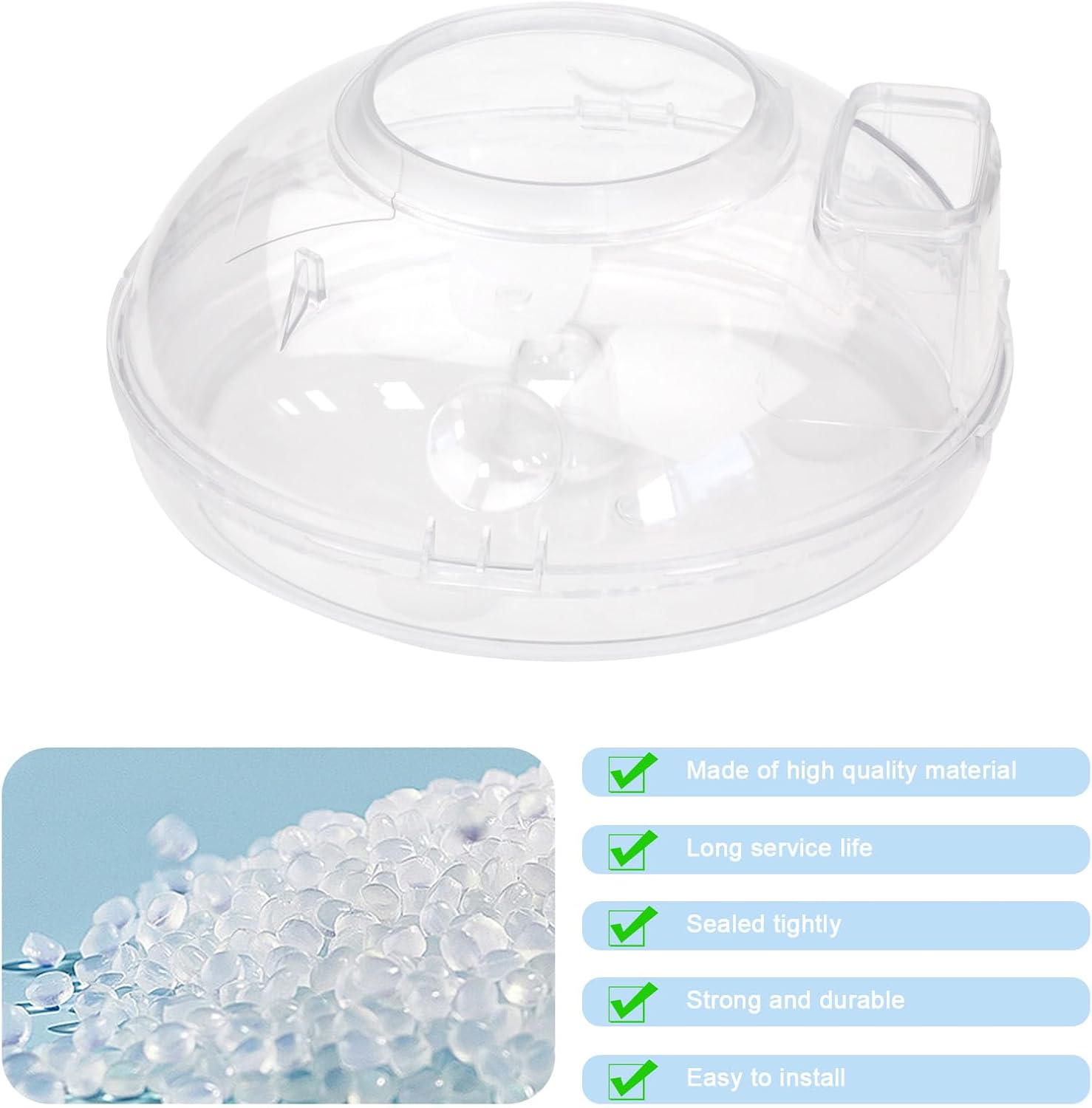 Water Pan Basin 2 1/2 Quart Fit for Rainbow Vacuum Cleaner E2 Type 12 (Black, Silver, e2 Gold Series), with rainbow vacuum replacement parts E-2 (e SERIES™) vacuum cleaning system