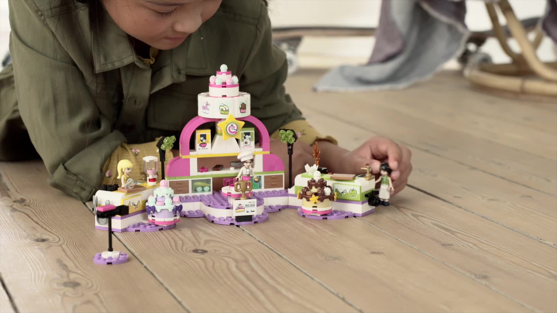 Amazon Co Jp レゴ Lego フレンズ フレンズのお菓子作りコンテスト おもちゃ