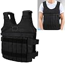 ELBME Weighted Vest, 20KG Weight Jacket Exercise Weightloading Training Waistcoat for Boxing Workout Fitness Running Weightlifting Training Powerlifting gallery image