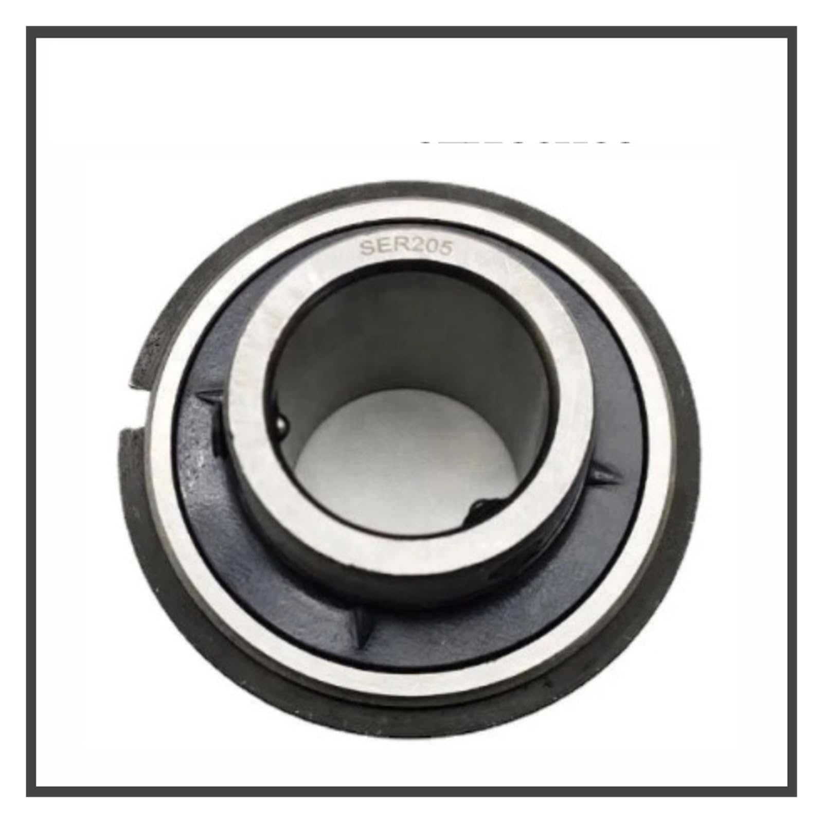 AARTERZZA 1PCS SER208 40X80X49.2 Outer Spherical Bearing SER Series with Stop Ring for Textile Machinery