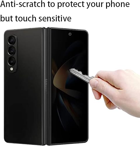 Miniatura 4 de Protector de pantalla antiespía para Samsung Galaxy Z Fold 5 5G 2023, mate, antirreflejos, privacidad, exterior, suave, antiarañazos, antiespías