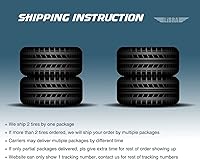 Vista 6 de WANDA - Neumáticos para UTV/ATV 23x8-11 delanteros y 24x9-11 traseros / 6PR P373 Lit Mud