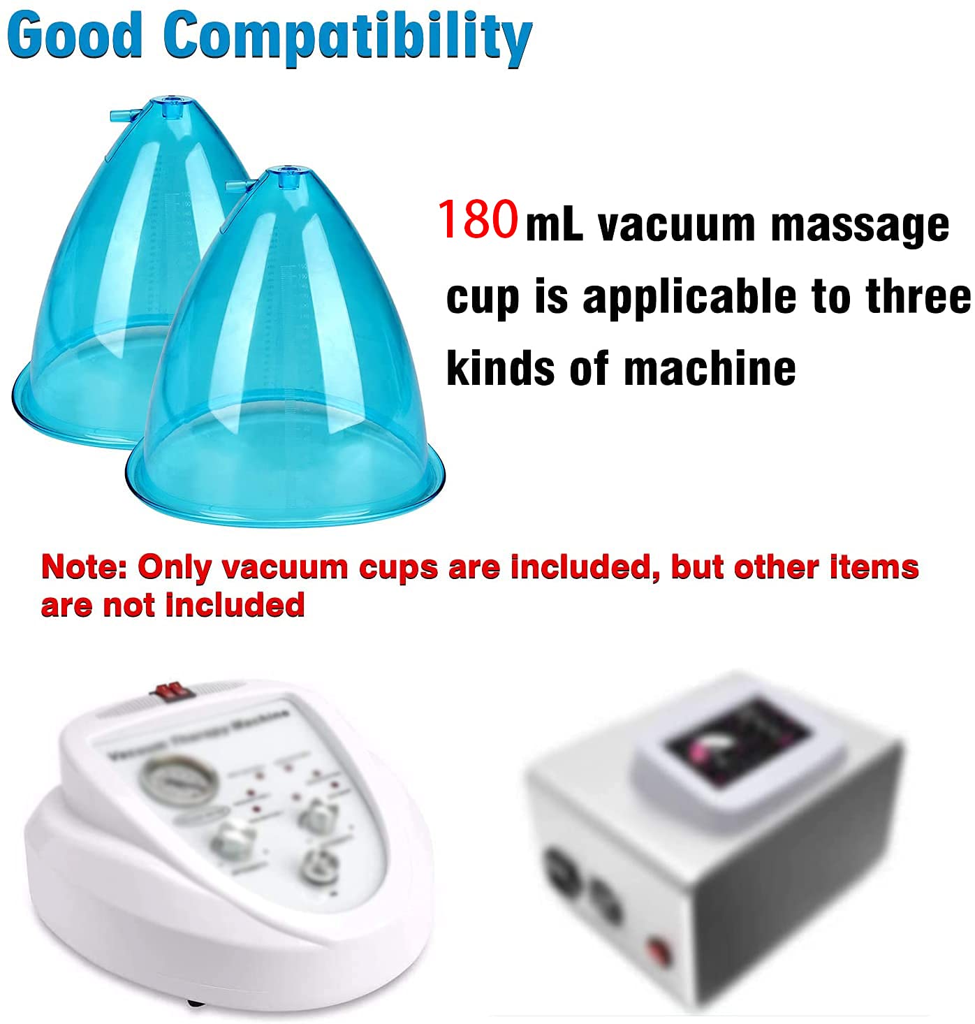 Dispositivo para el Cuidado del Pecho Máquina de Terapia de ventosas de Belleza, ventosas de vacío para Masaje en Forma de Cuerpo Máquina de Levantamiento de glúteos, para Mejorar los glúteos de Sen