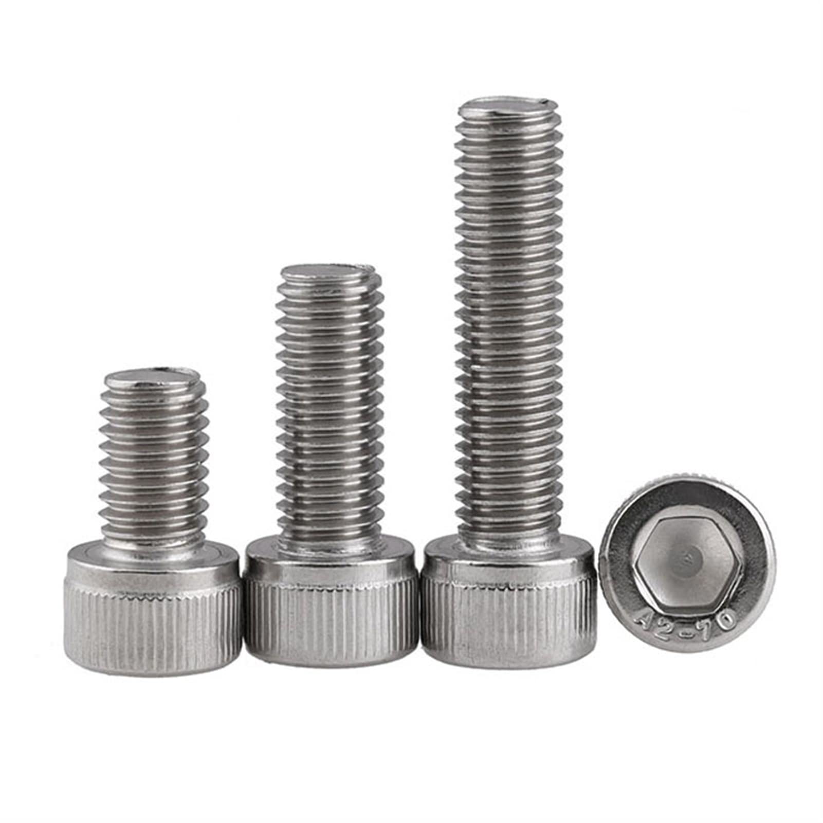 M20 Allen Key KKFAUS M16 M20 Cap Head Allen Key Bolts Hex Socket Screws A2 Stainless ...