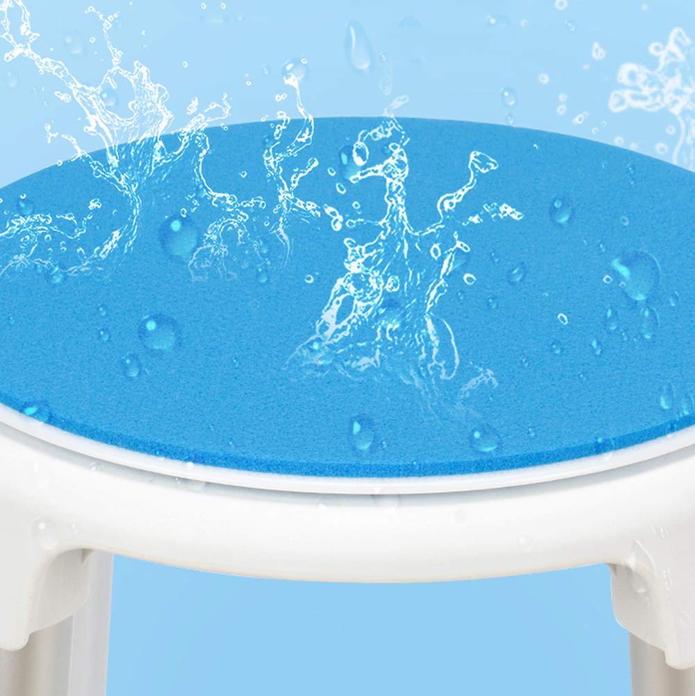 360º Giratoria Silla de Ducha para Ancianos,Taburete de Baño Médico Regulable con Pies Antideslizantes,Garantiza la Seguridad y la Estabilidad-Cargable 130KG