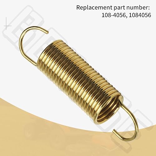 Miniatura 3 de Repuesto de resorte de extensión 108-4056 1084056 compatible con cortacésped Toro CommercialExmarkToro Titan ZTR, compatible con el modelo ZX4800