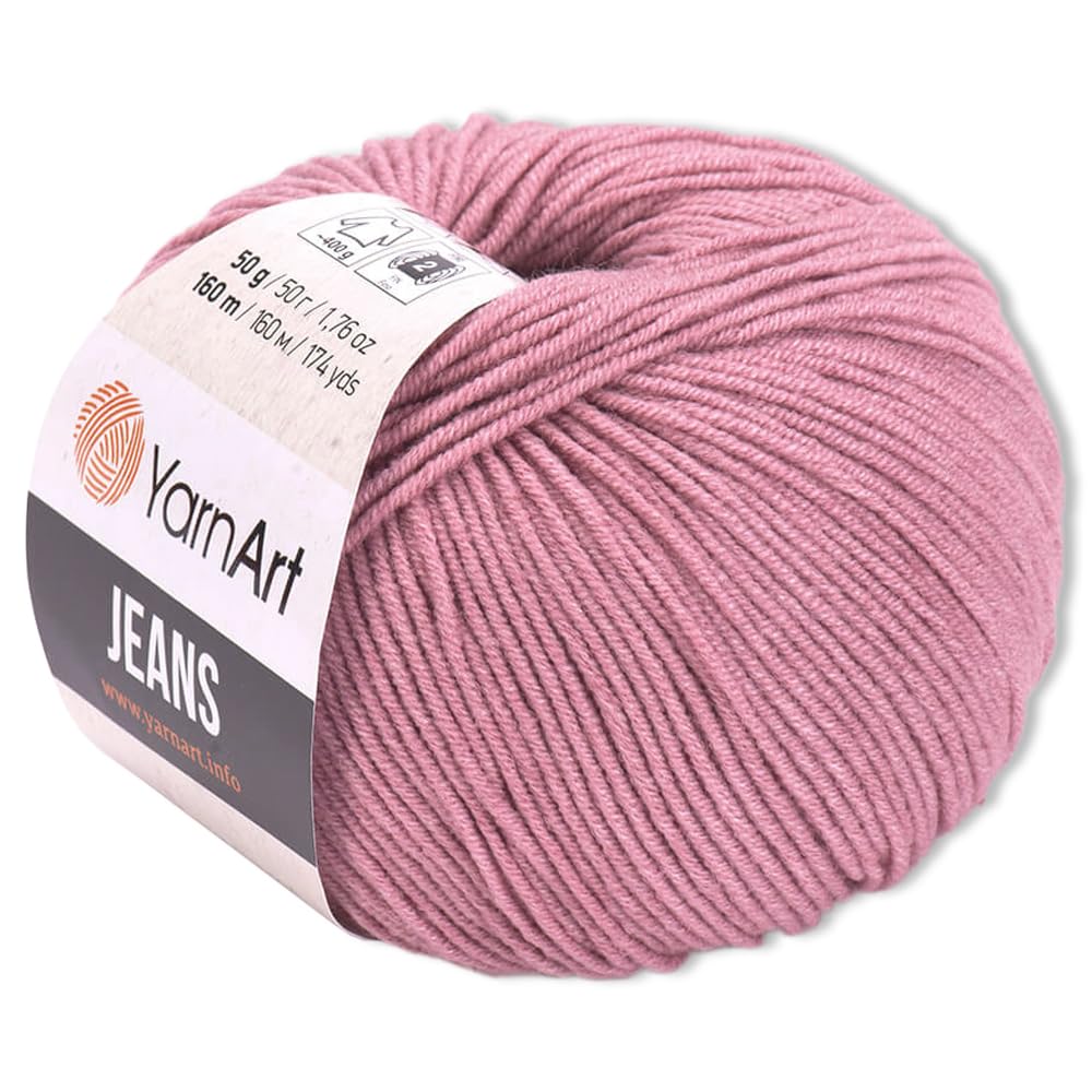 Frida's Wollhaus YarnArt Amigurumi Baby Wool, 50 g, Pastel Colours, 63 Colours (65, Dusty Pink)